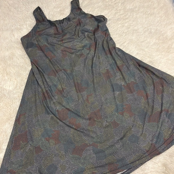 prAna Skypath Dress Women's Chalkboard Dotty Size 3x - Picture 3 of 13